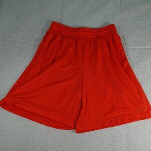 Reebok Orange Mesh Shorts Youth Small